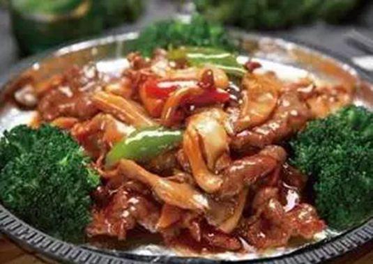 蚝油牛肉盖浇饭西式熟肉制品的广告词图片