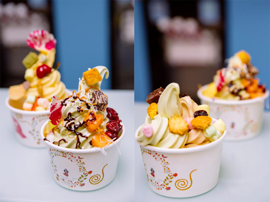 魔都惊现冰淇淋梦幻工厂 - 惊喜派酸奶冰淇淋S