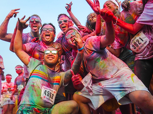 跑出点颜色瞧瞧 — The Color Run五公里彩色奔跑 跑出点颜色瞧瞧 — The Color Run五公里彩色奔跑